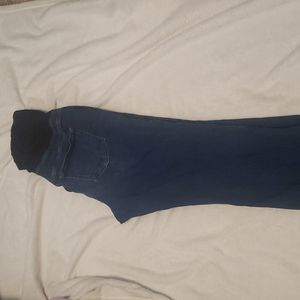 Isabel Maternity Jeans, 18, Dark Blue Wash